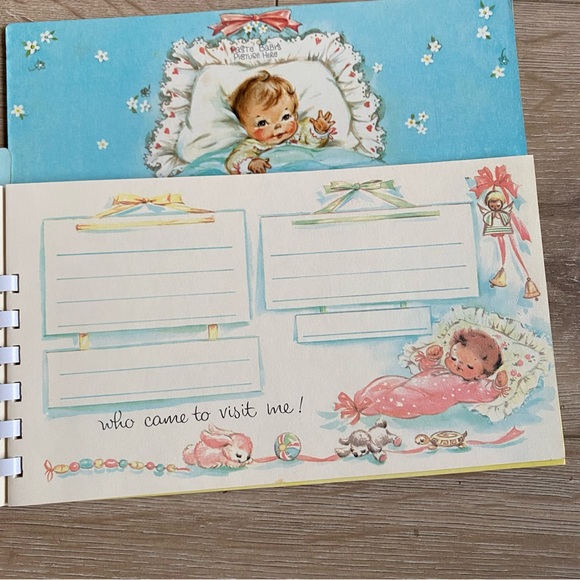 Vintage Antique Baby’s First Diary from Regal Stationary Co , baby record book - Picture 9 of 11